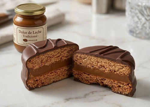 Alfajor Bañado XXL: Clásico Dulce de Leche